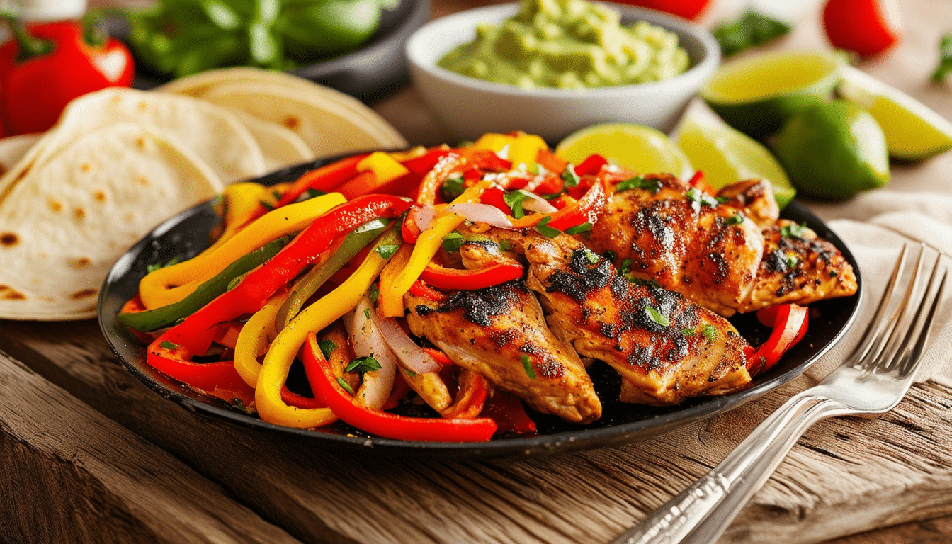 discover the delicious and healthy way to enjoy chicken fajitas with our air fryer recipe. easy to prepare, packed with flavor, and perfect for a quick weeknight dinner or a fun gathering with friends. get ready to savor perfectly cooked chicken and vibrant vegetables, all in one convenient dish!