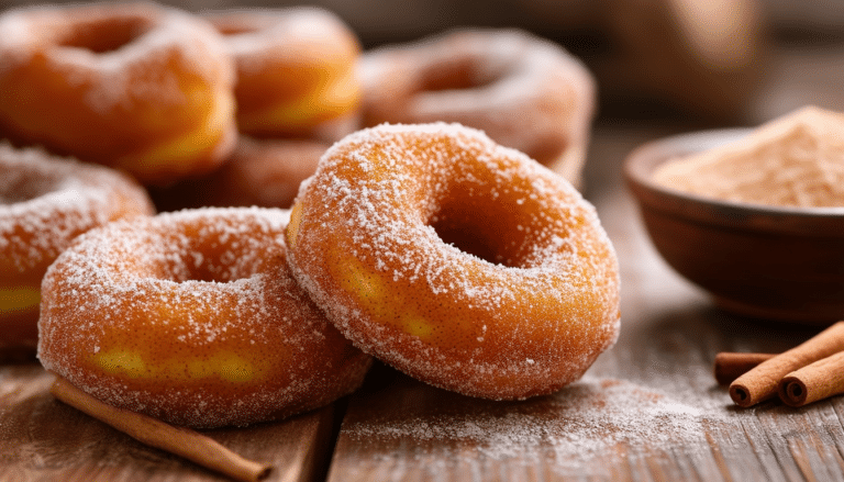 indulge in the delightful taste of air fryer cinnamon sugar donuts! these easy-to-make treats are light, fluffy, and coated in a sweet cinnamon sugar blend, making them the perfect guilt-free dessert for any occasion. enjoy a warm, crispy exterior and a soft interior without the extra calories from traditional frying.