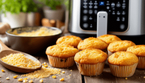 delight in the deliciousness of air fryer cornbread muffins! quick and easy to make, these moist and fluffy treats are perfect for any meal or as a snack. discover a healthier twist on a classic favorite with our simple recipe that brings ultimate flavor without the guilt.