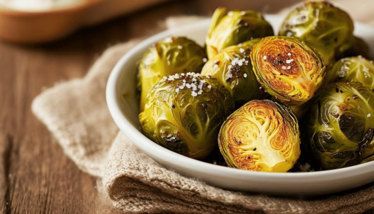 discover the ultimate air fryer crispy brussels sprouts recipe! enjoy perfectly cooked, golden-brown sprouts that are tender on the inside and delightfully crunchy on the outside. a delicious and healthy side dish that’s quick to prepare and bursting with flavor!