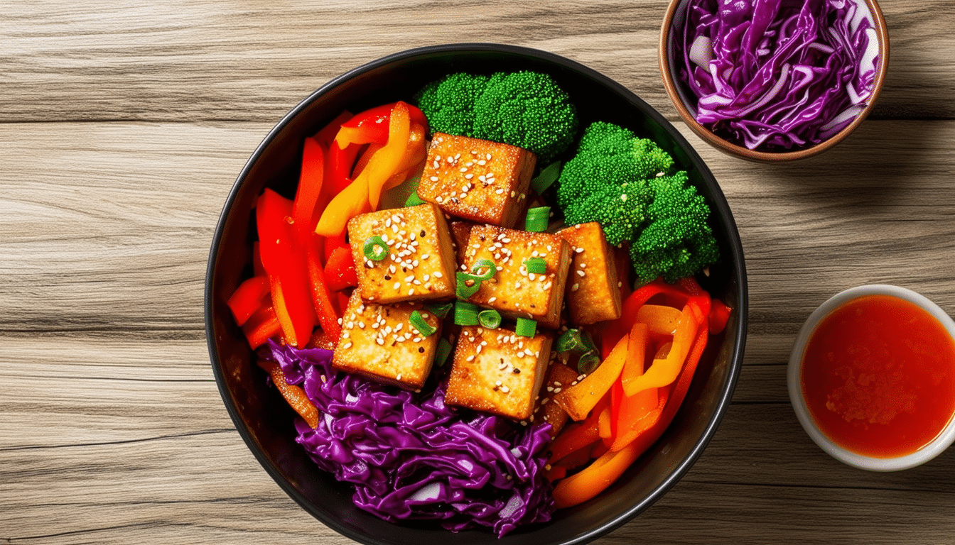 discover the perfect blend of health and flavor with our air fryer crispy tofu bowls. this delicious recipe features golden-brown, crispy tofu paired with fresh vegetables and a tangy sauce, making it a nutritious and satisfying meal for any time of the day. enjoy a quick and easy cooking experience with your air fryer while savoring a delightful plant-based dish!