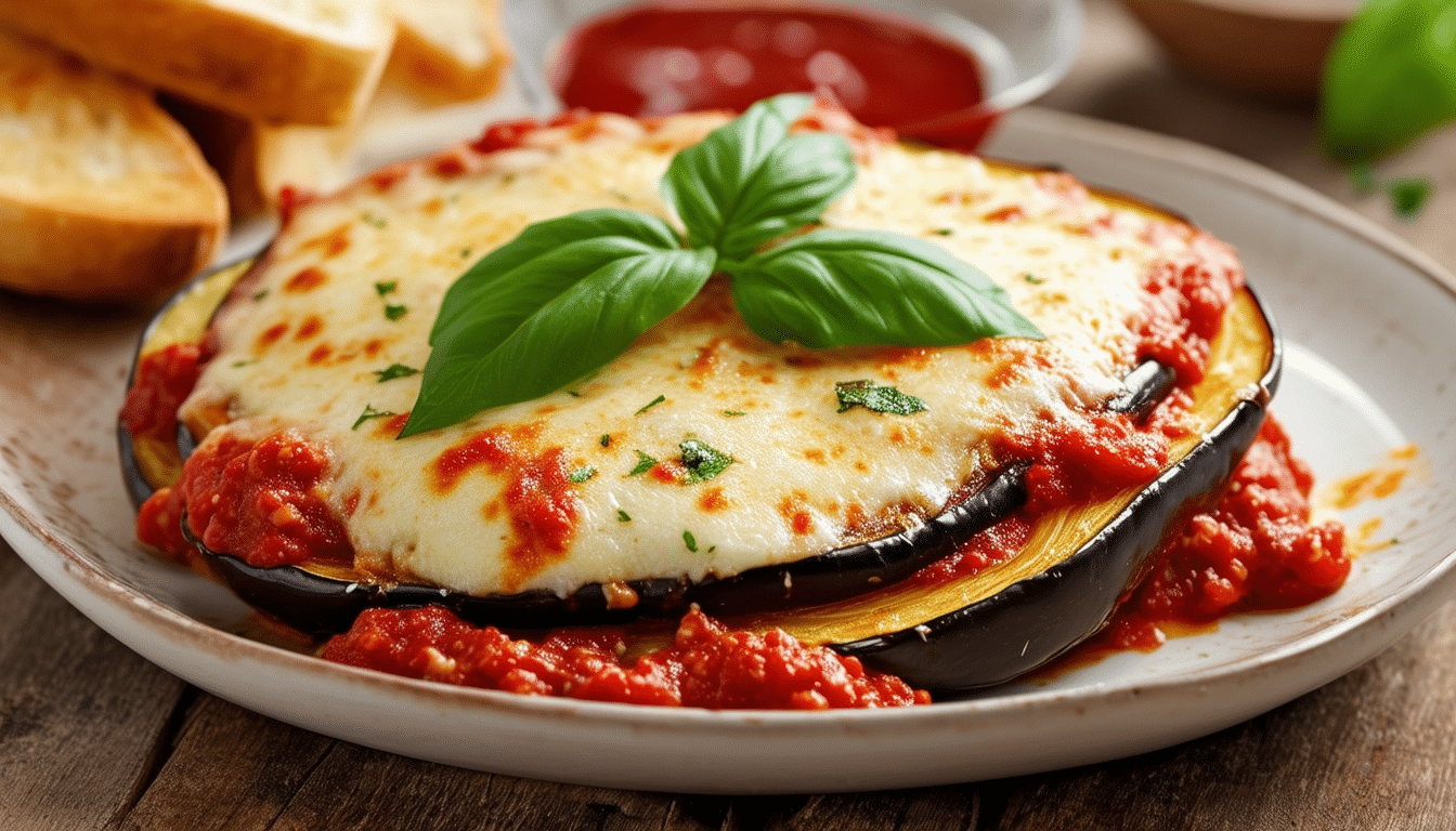 discover a healthier twist on the classic italian favorite with our air fryer eggplant parmesan recipe. enjoy crispy, golden-brown layers of eggplant, savory marinara sauce, and melted cheese, all prepared effortlessly in your air fryer for a delicious, guilt-free meal.