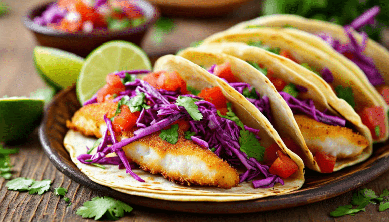 discover the deliciousness of air fryer fish tacos! crispy, flavorful, and easy to make, these tacos are perfect for a quick weeknight dinner or a tasty weekend treat. enjoy a healthy twist on a classic favorite with fresh ingredients and your favorite toppings.