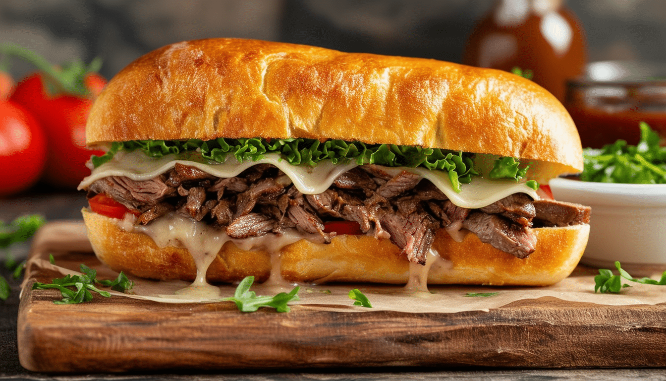 discover the ultimate comfort food with our air fryer french dip sandwiches recipe. juicy, tender beef piled high on a crusty roll, served with a savory au jus for dipping. perfectly crispy and easy to make, these sandwiches are a delicious twist on a classic favorite!