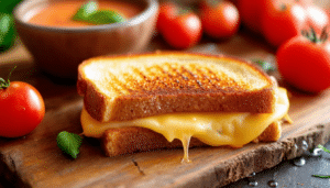 enjoy a delightful twist on a classic favorite with our air fryer grilled cheese with tomato. this quick and easy recipe combines the crispy, golden perfection of grilled cheese with the freshness of juicy tomatoes, all made effortlessly in your air fryer. perfect for a satisfying lunch or snack!