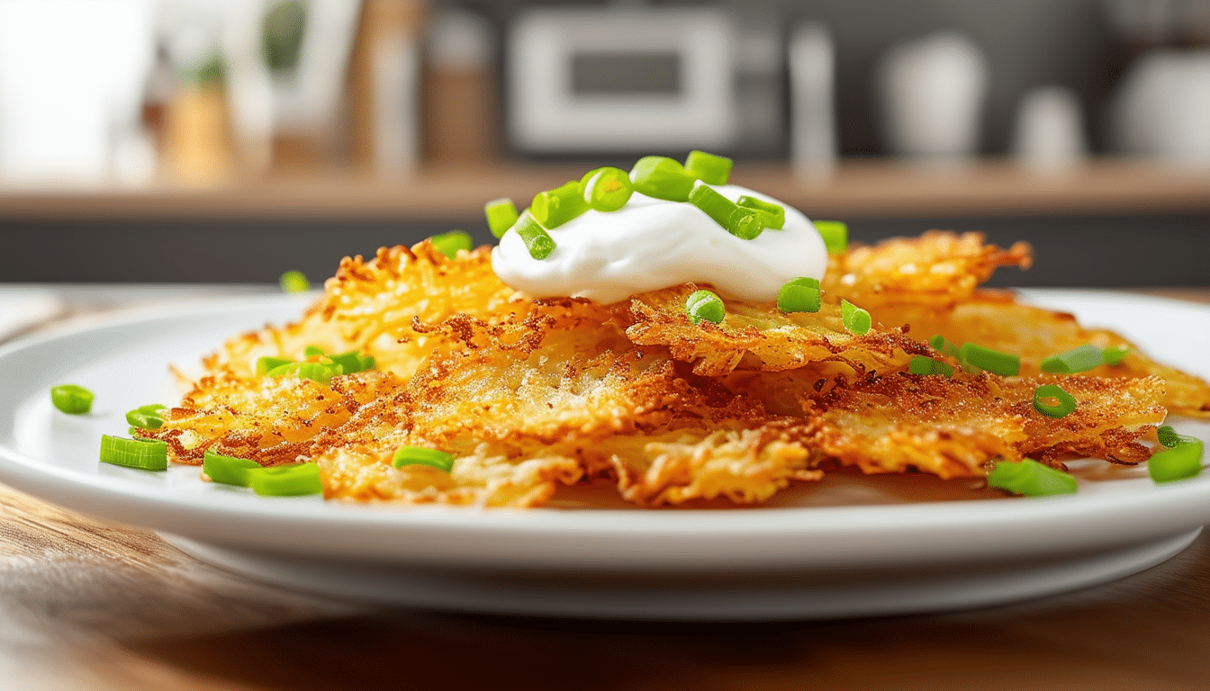 get crispy and delicious air fryer hash browns with this easy recipe! perfectly golden and tender, these hash browns are a healthier alternative to frying, making them a delightful addition to your breakfast or brunch table. enjoy the perfect balance of crunch and flavor in every bite!