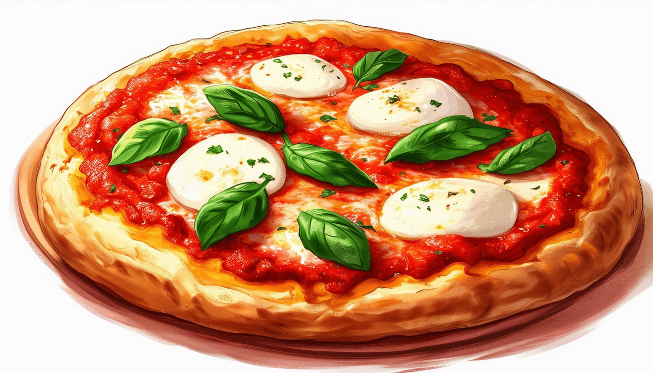 enjoy a delicious and crispy air fryer margherita pizza in just minutes! this easy recipe features fresh ingredients like tomato, mozzarella, and basil, all cooked to perfection in your air fryer for a quick and tasty meal.