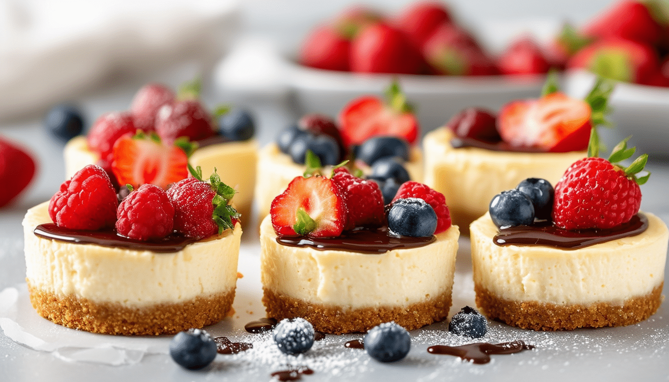 discover the delight of air fryer mini cheesecakes – a quick and easy dessert that combines creamy cheesecake filling with a perfectly baked crust. perfect for any occasion, these mini treats are sure to impress your guests and satisfy your sweet tooth!