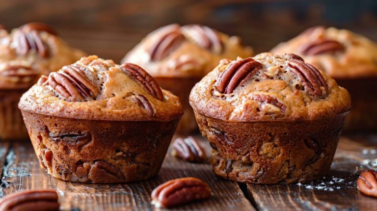 Air Fryer Pecan Pie Muffins