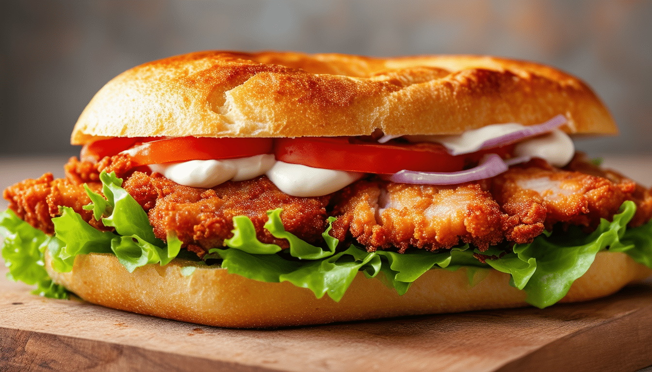discover the deliciousness of our air fryer pork tenderloin sandwich! juicy, tender pork tenderloin perfectly cooked in the air fryer, served on a toasted bun with fresh toppings. a quick and easy meal bursting with flavor that the whole family will love.