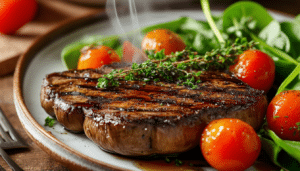 discover a delicious and healthy way to enjoy portobello mushroom steaks with our air fryer recipe. perfectly seasoned and cooked to perfection, these flavorful steaks are a satisfying vegetarian dish that's easy to prepare and packed with nutrients. elevate your meals with this quick and tasty air fryer option!