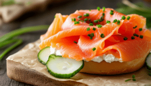 discover a delicious and easy recipe for air fryer smoked salmon bagels. perfectly crispy bagels topped with savory smoked salmon, cream cheese, and fresh toppings for a gourmet breakfast or brunch option. enjoy a delightful blend of flavors in just minutes!