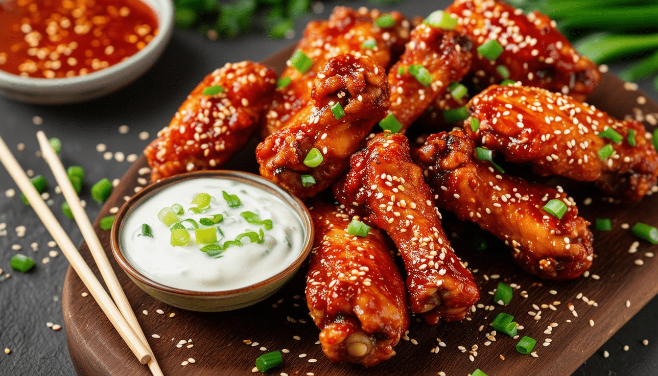 discover the perfect blend of crispy and spicy with our air fryer spicy korean chicken wings. enjoy a healthier yet flavorful twist on a classic favorite, packed with bold korean spices and easy to prepare in your air fryer. perfect for game days, parties, or a delicious dinner!