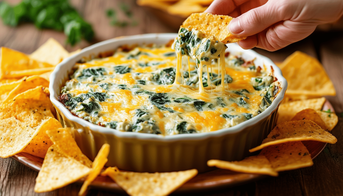 discover the ultimate crowd-pleaser with our air fryer spinach artichoke dip recipe. quick, easy, and perfectly creamy, this healthier version of the classic dip is made in an air fryer, delivering a deliciously crispy texture while keeping all the traditional flavors. perfect for parties, game days, or a cozy night in!