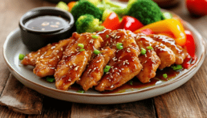 discover the deliciousness of air fryer teriyaki chicken! this quick and easy recipe combines tender chicken pieces with a flavorful homemade teriyaki sauce, perfectly cooked in your air fryer for a healthy and tasty meal. ideal for busy weeknights or meal prep, enjoy this savory dish in under 30 minutes!