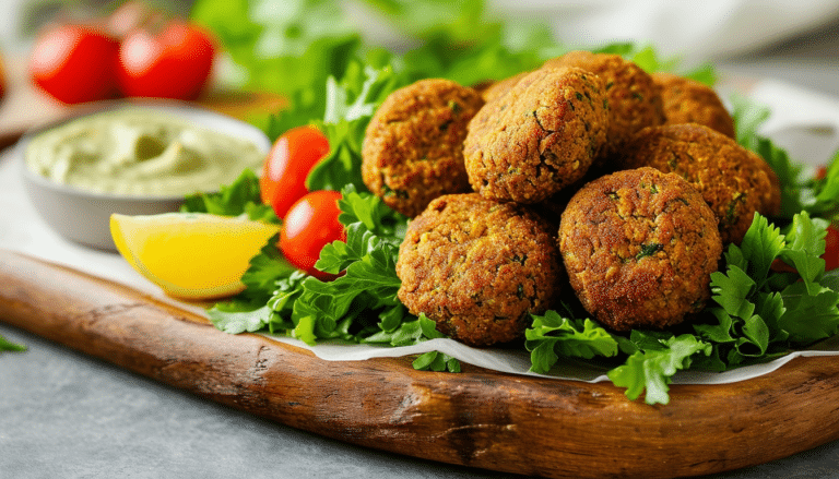 discover the delightful taste of air fryer vegan falafel! this healthy, crispy, and flavorful recipe is perfect for plant-based eaters and makes a great snack or meal. enjoy the perfect blend of chickpeas, herbs, and spices, all made with less oil for a guilt-free indulgence. try it today!