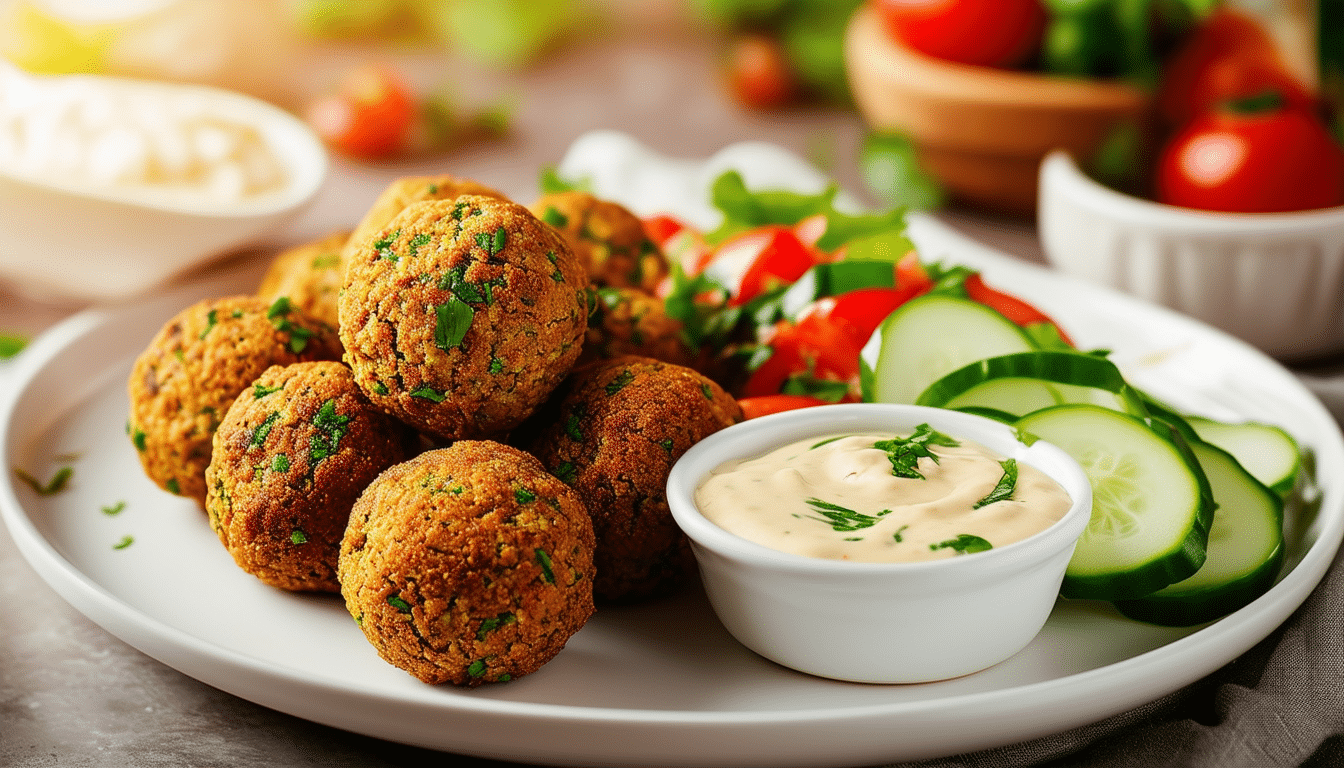 discover the crispy and flavorful world of air fryer vegan falafel! this easy recipe combines wholesome ingredients and plant-based goodness, perfect for a healthy snack or meal. enjoy delicious, guilt-free falafel without the extra oil, using your air fryer for a quick and convenient cooking experience.