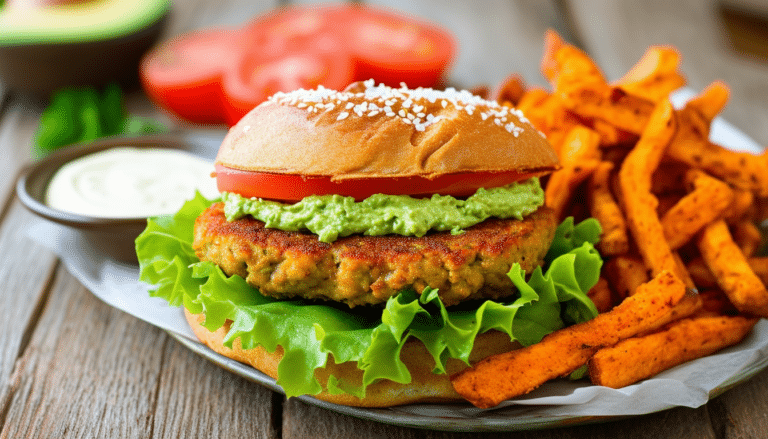 enjoy a delicious and healthy air fryer veggie burger recipe that is quick to prepare and packed with flavor. discover the perfect blend of vegetables and spices, cooked to perfection in your air fryer for a crispy, guilt-free meal.