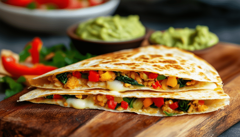 discover a delicious and healthy twist on traditional quesadillas with our air fryer veggie quesadillas recipe. packed with colorful vegetables and melted cheese, enjoy a crispy, guilt-free snack that's quick and easy to make in your air fryer!
