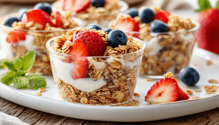 discover the perfect blend of health and taste with our air fryer yogurt granola cups. these delicious, crunchy treats are easy to make and packed with flavor, ideal for breakfast or a snack. enjoy a guilt-free indulgence that's quick, nutritious, and satisfying!
