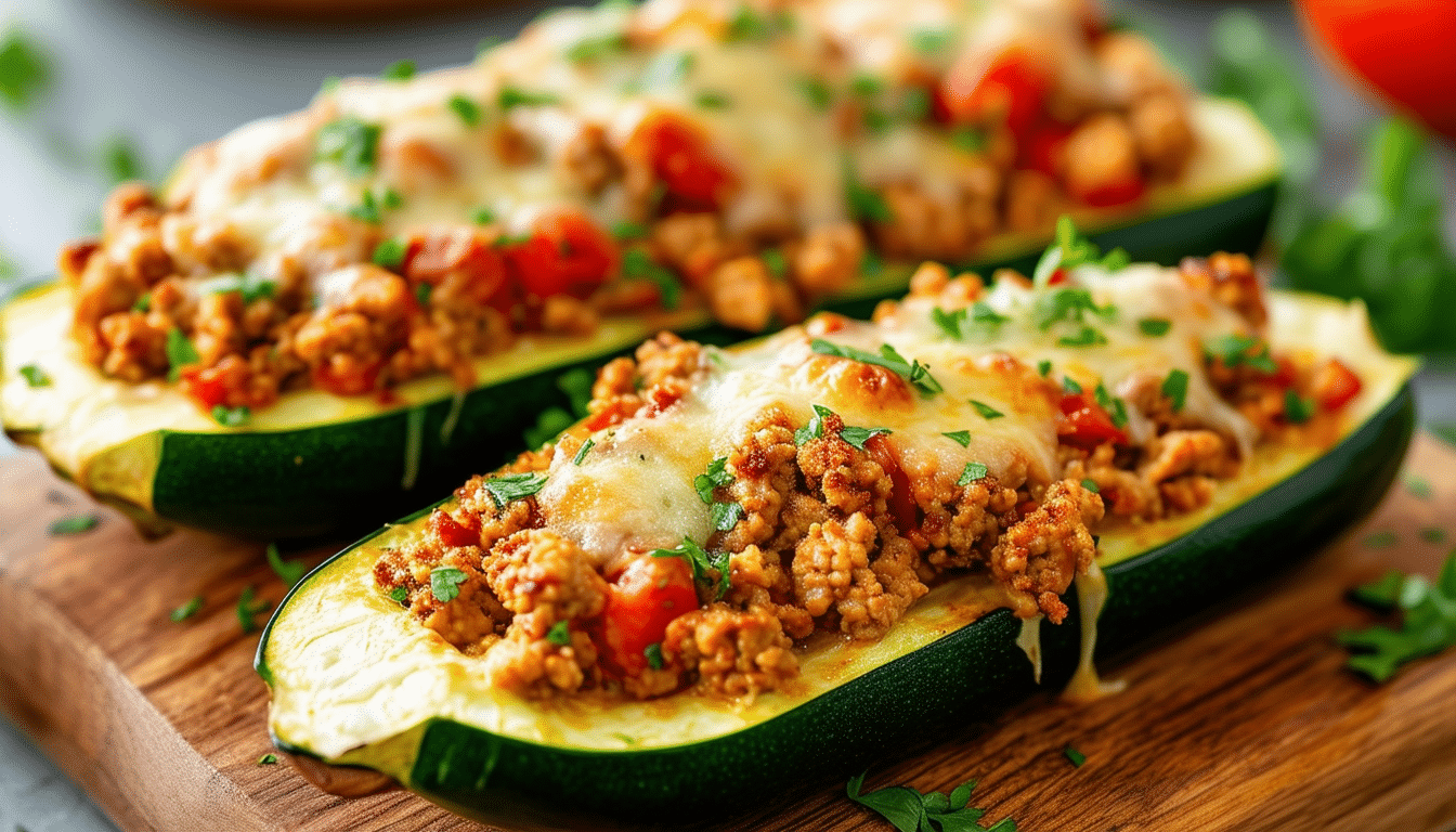 discover a delicious and healthy recipe for air fryer zucchini boats. these perfectly cooked zucchini boats are filled with your favorite ingredients and make for a quick, tasty meal or snack. perfect for a low-carb diet, these boats are easy to prepare and bursting with flavor!