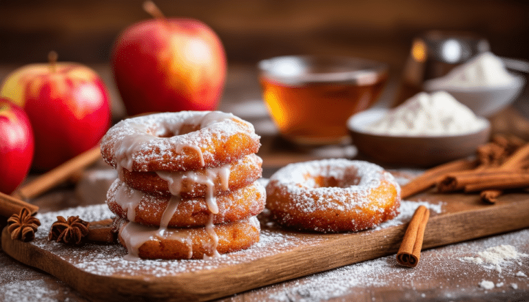 delight in the cozy flavors of fall with our apple cider donut cookies recipe! these soft, spiced cookies are infused with the essence of fresh apple cider and topped with a sweet glaze, making them the perfect treat for any autumn gathering. easy to make and irresistibly delicious!