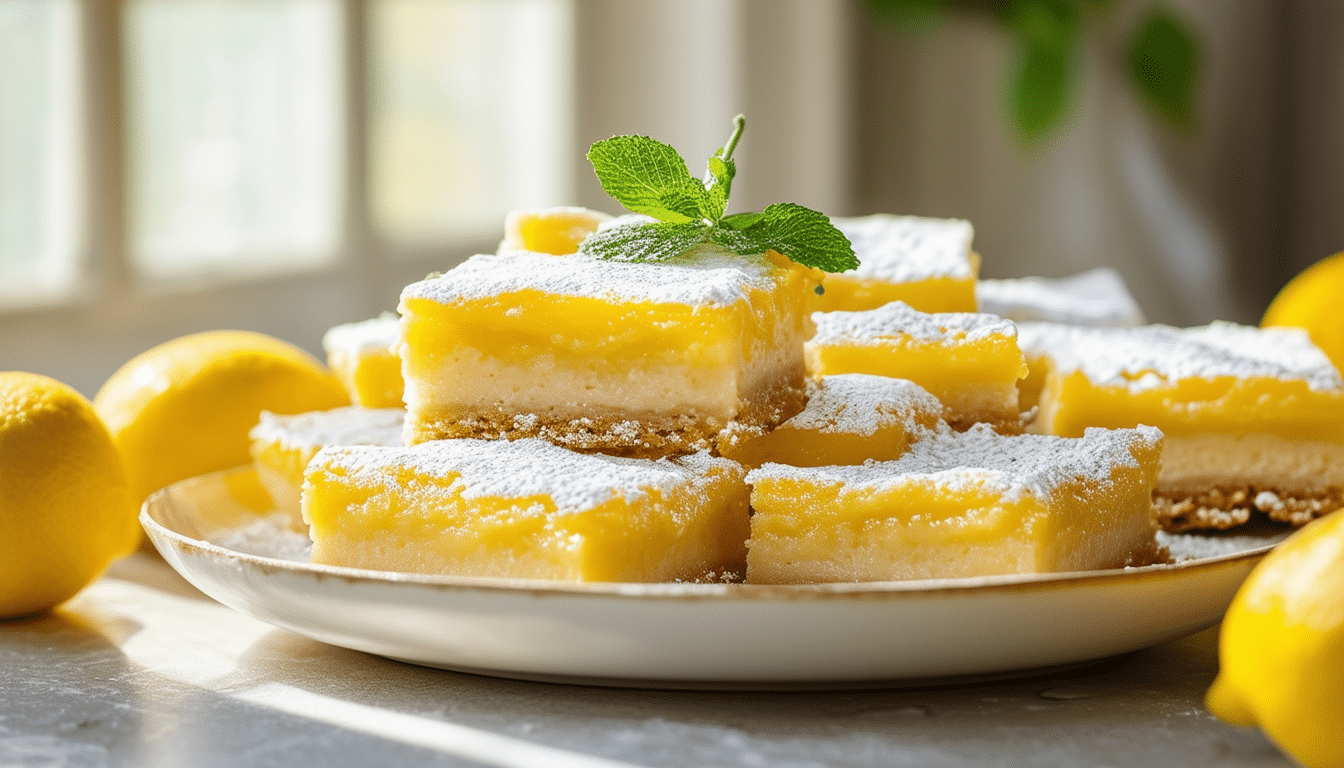 discover the ultimate recipe for the easiest lemon bars you'll ever make! perfectly tangy and sweet, these delightful treats come together with minimal effort, making them an ideal dessert for any occasion. try them today and enjoy a burst of citrus flavor!