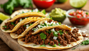 discover the ultimate taco experience with our recipe for the fastest beef tacos you'll ever make. perfect for busy weeknights, these flavorful tacos are quick, easy, and sure to impress your family and friends!