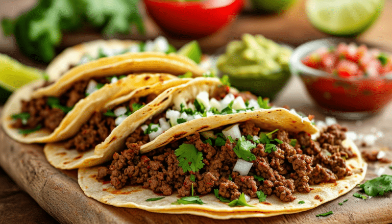 discover the ultimate taco experience with our recipe for the fastest beef tacos you'll ever make. perfect for busy weeknights, these flavorful tacos are quick, easy, and sure to impress your family and friends!
