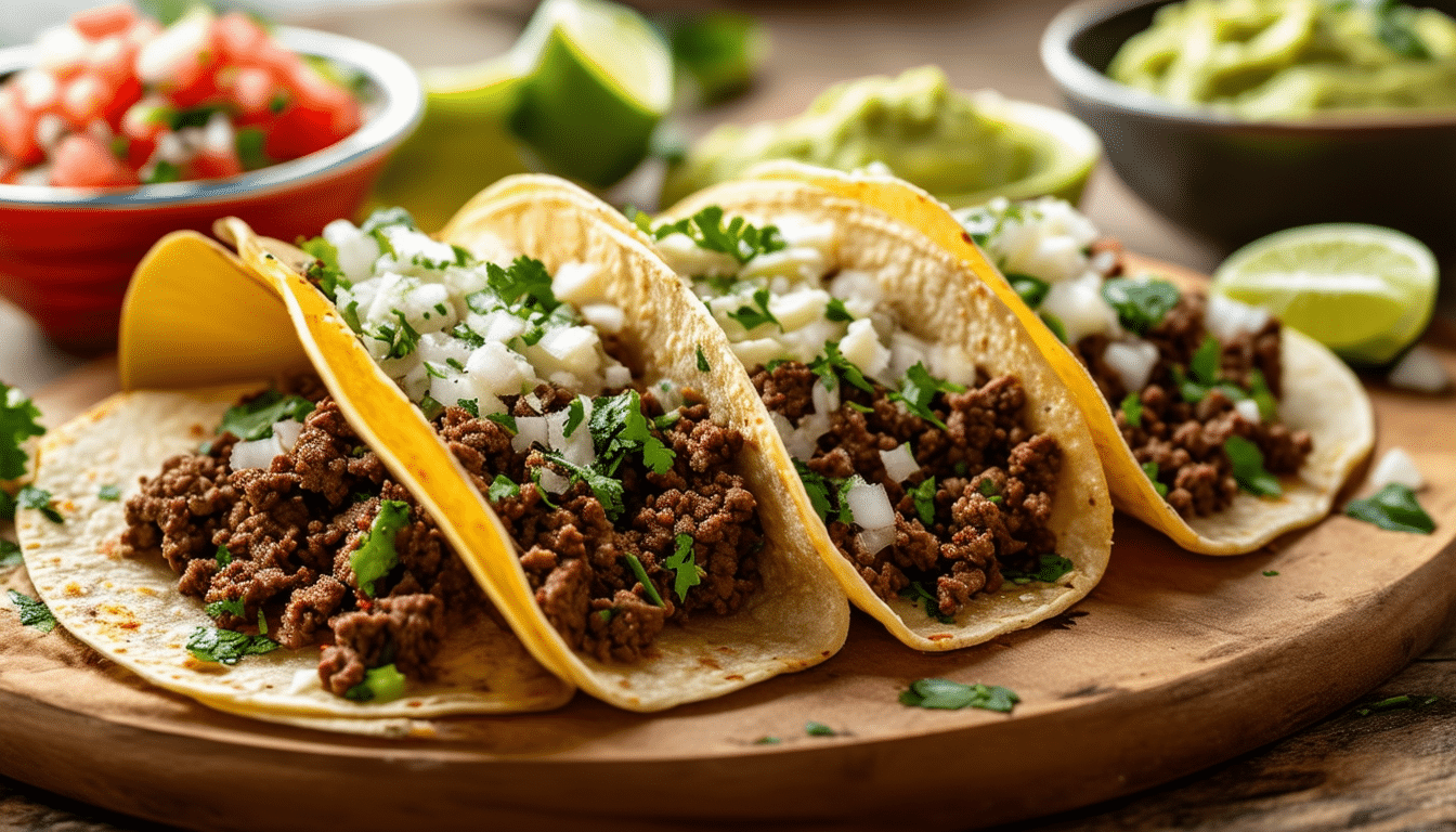 discover the ultimate quick and delicious beef taco recipe! in this article, we explore how to whip up mouthwatering tacos in no time, making them the fastest you'll ever make. perfect for busy weeknights or a last-minute gathering!