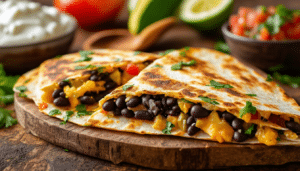 discover the quick and irresistible black bean quesadillas that promise to transform your dinner routine. easy to make and packed with flavor, this recipe will revolutionize mealtime in your home!