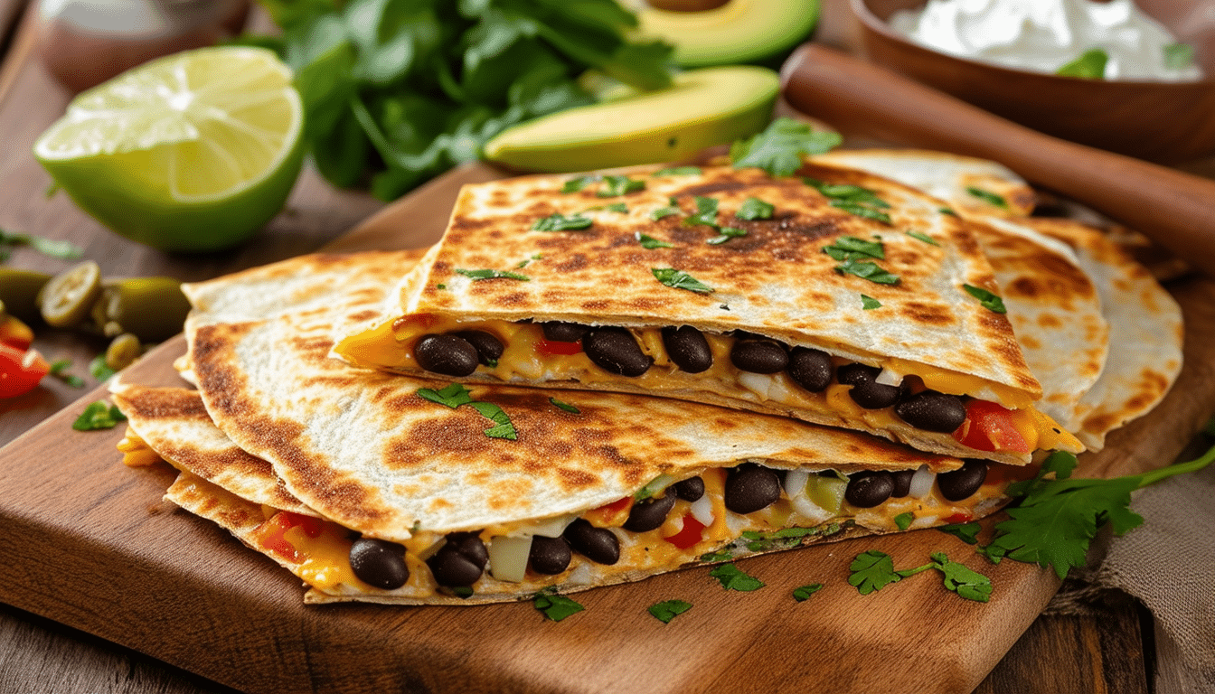 discover the ultimate solution to your dinner dilemma with these quick black bean quesadillas. packed with flavor and ready in minutes, these delicious quesadillas are sure to elevate your meal routine and impress your family. say goodbye to boring dinners!