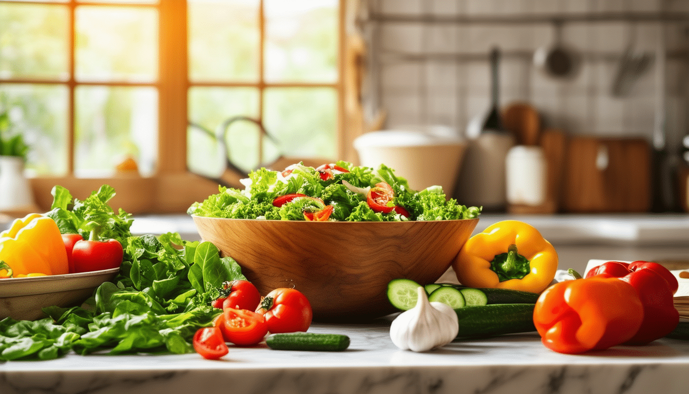 unlock the secrets to creating delicious salads with ease! perfect for new cooks, this guide features effortless recipes that will impress your taste buds and elevate your culinary skills. discover the joy of fresh, vibrant ingredients and simple techniques that make salad-making a breeze!