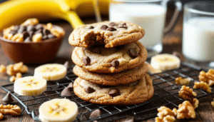 discover the deliciously addictive banana nut blast cookies with our easy-to-follow recipe. moist, flavorful, and packed with bananas and nuts, these cookies are perfect for snack time or dessert. bake a batch today and delight your taste buds!