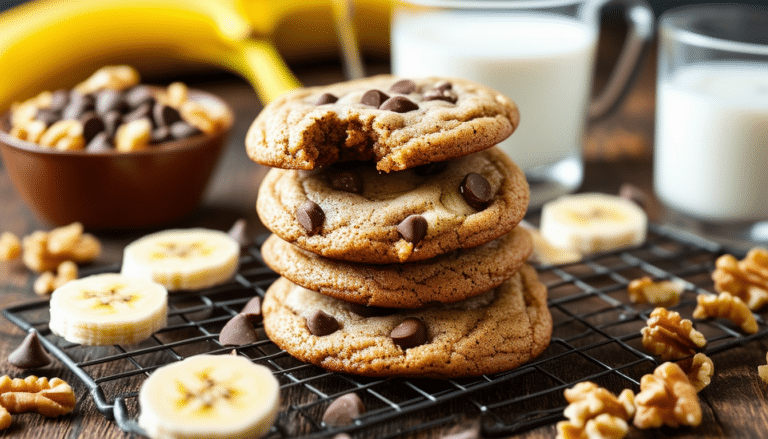 discover the deliciously addictive banana nut blast cookies with our easy-to-follow recipe. moist, flavorful, and packed with bananas and nuts, these cookies are perfect for snack time or dessert. bake a batch today and delight your taste buds!