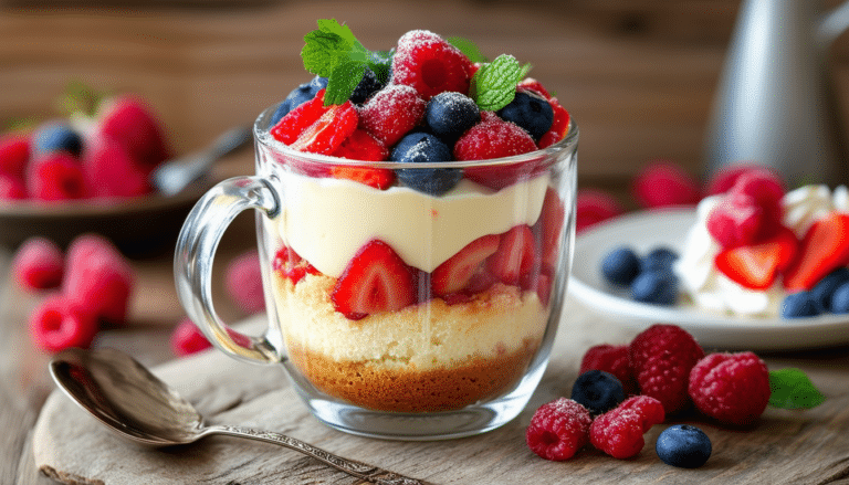 indulge in a delightful berry cheesecake mug cake that's quick and easy to make! this delicious dessert combines the creamy richness of cheesecake with the fresh flavors of berries, all cooked in a mug for a single serving treat. perfect for satisfying your sweet cravings in minutes!