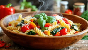 discover how this one-pot pasta primavera recipe can revolutionize your weeknight dinners with its quick preparation and delicious flavors. say goodbye to tedious cleanup and hello to effortless meals that delight the whole family!