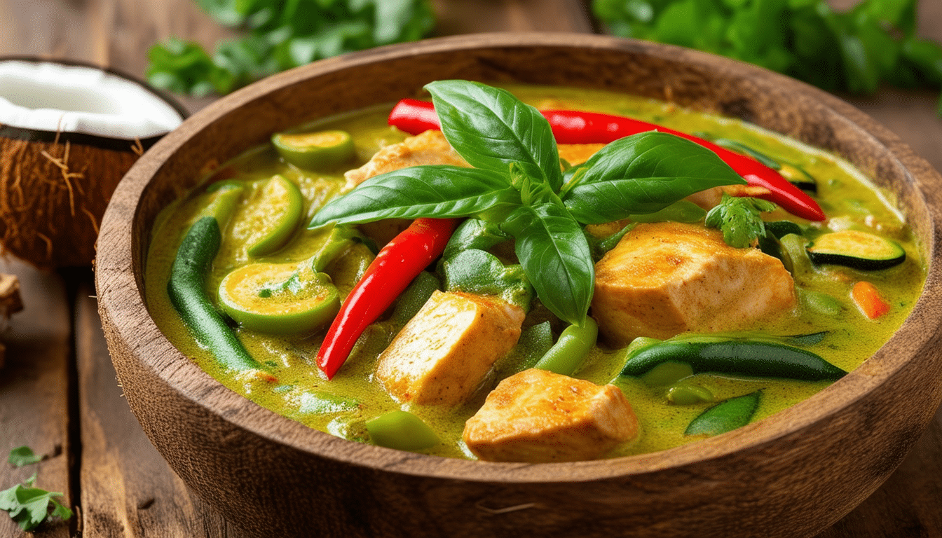discover the ultimate mealtime game-changer with our one-pot thai green curry recipe! transform your dinner routine forever with this flavorful, easy-to-make dish that combines comfort and exotic tastes in a single pot. perfect for busy weeknights!
