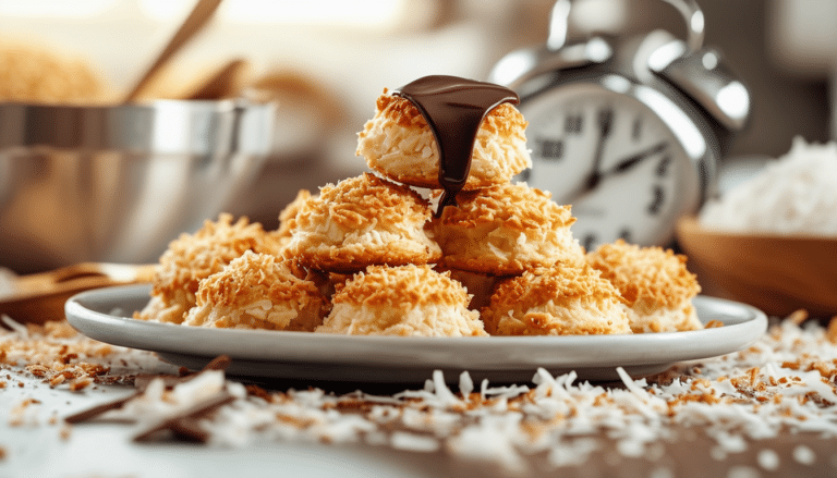 discover the secrets to whipping up delicious coconut macaroons in just 20 minutes! this quick and easy recipe promises a delightful treat that's perfect for any occasion. don't miss out on making these chewy, sweet confections that will impress your family and friends.