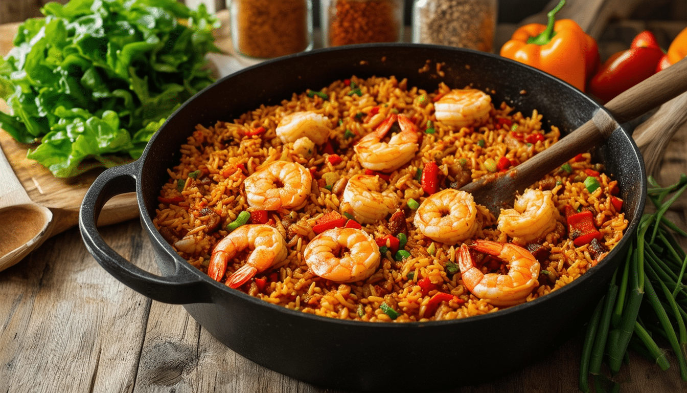 discover the secrets to making the perfect one-pot jambalaya in just 30 minutes! this quick and delicious recipe brings together bold flavors and easy steps, ideal for weeknight dinners. join us to learn how to whip up a satisfying meal that everyone will love.