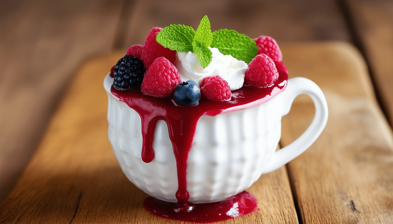 indulge in the delightful taste of a cheesecake flavored mug cake! this quick and easy dessert combines the creamy richness of cheesecake with the convenience of a single-serving mug cake. perfect for satisfying your sweet cravings in just minutes!
