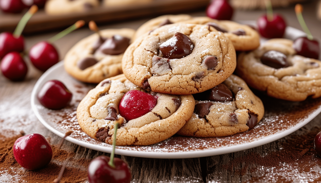 discover the delightful cherry chocolate charm cookies recipe, a perfect blend of rich chocolate and sweet cherry flavors. ideal for any occasion, these cookies are easy to make and guaranteed to impress your friends and family!