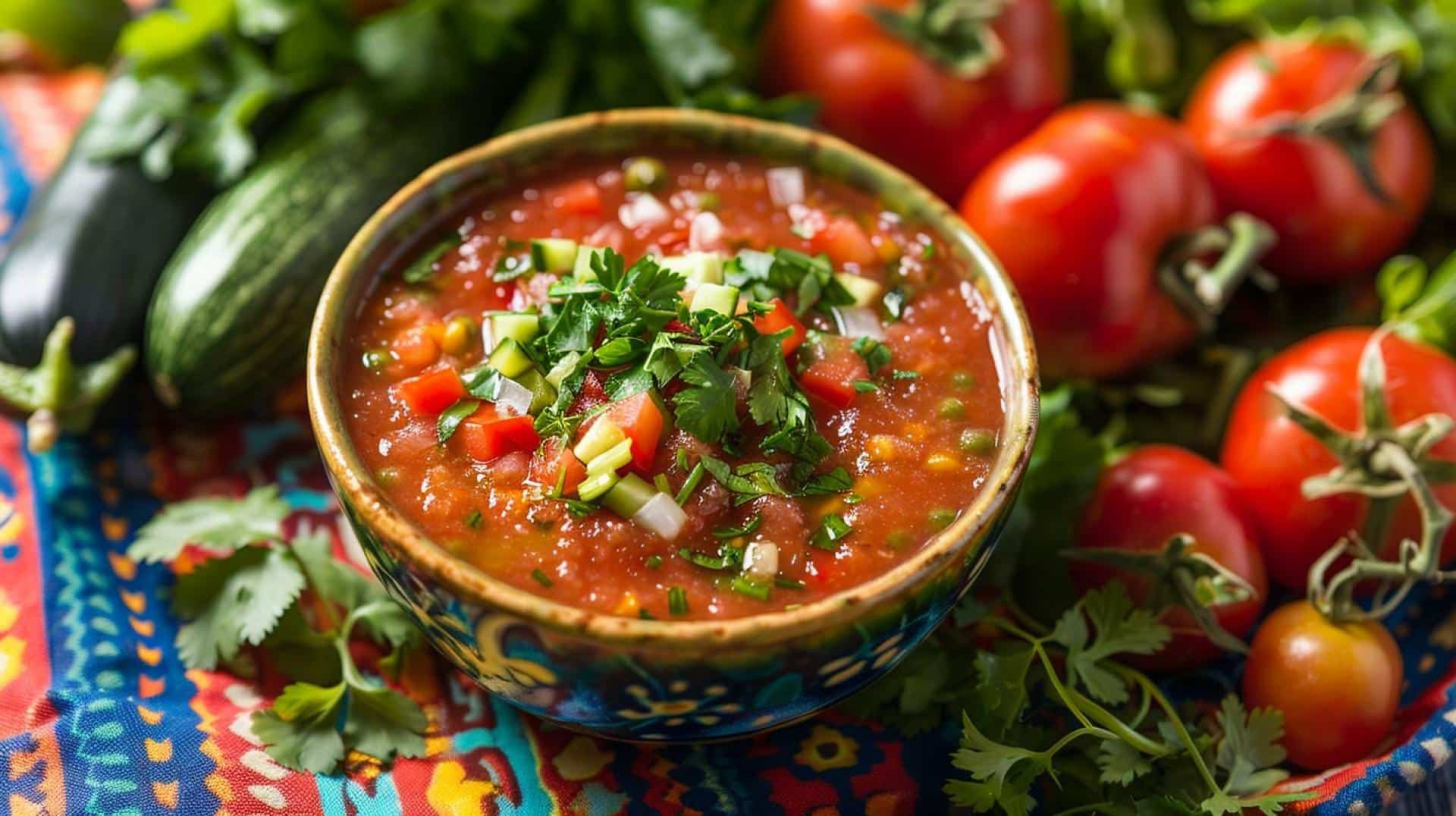 Chilling Out: Gazpacho and Other Cool Soups for Your Summer Dinners