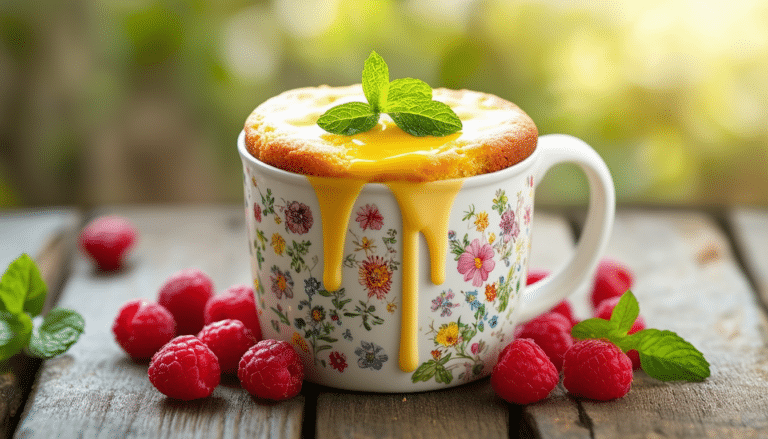 indulge in the delightful simplicity of our classic custard mug cake. this quick and easy recipe combines creamy custard with fluffy cake, perfect for a cozy dessert in minutes. ideal for satisfying your sweet cravings anytime!