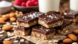 discover a deliciously simple no-bake chocolate oat bars recipe that's not only easy to make but also guilt-free! indulge in a sweet treat without the added calories, making it your new favorite snack option for any time of the day.