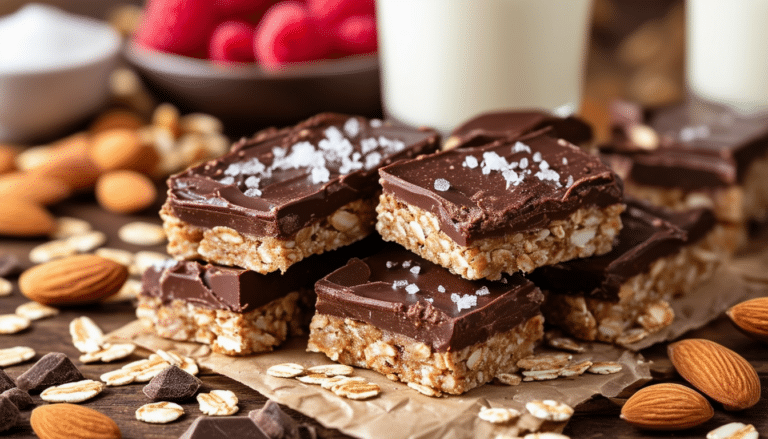 discover a deliciously simple no-bake chocolate oat bars recipe that's not only easy to make but also guilt-free! indulge in a sweet treat without the added calories, making it your new favorite snack option for any time of the day.