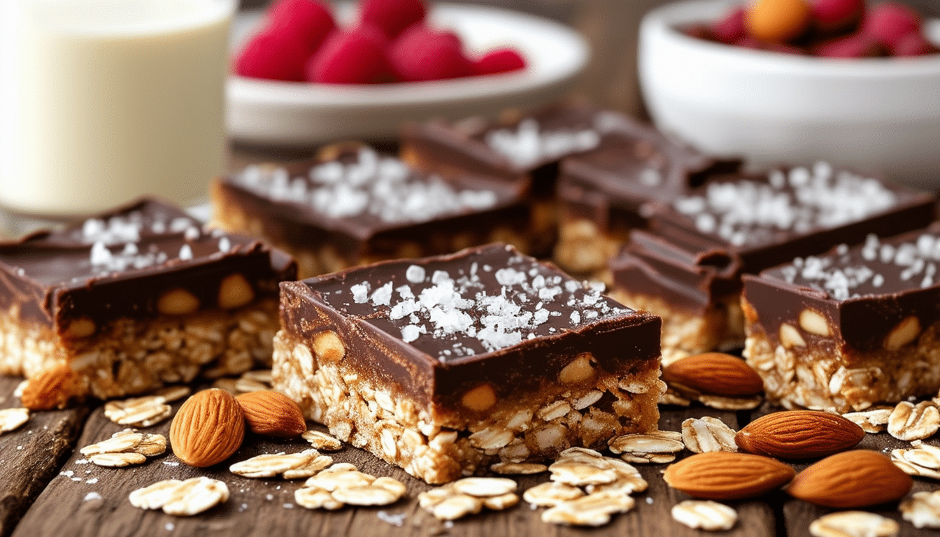 discover the ultimate guilt-free indulgence with our no-bake chocolate oat bars recipe! perfect for satisfying your sweet tooth without the fuss, these delicious bars combine rich chocolate and wholesome oats for a treat that you'll want to make again and again. dive into a healthier dessert option that's easy to prepare and absolutely delightful!