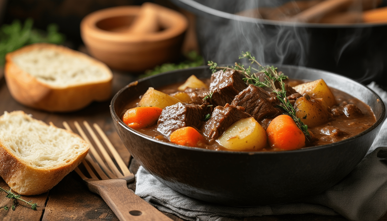 discover the ultimate comfort food with our one-pot beef stew recipe. packed with rich flavors and hearty ingredients, this dish is sure to satisfy your cravings and warm your soul. perfect for cozy nights in or family gatherings!
