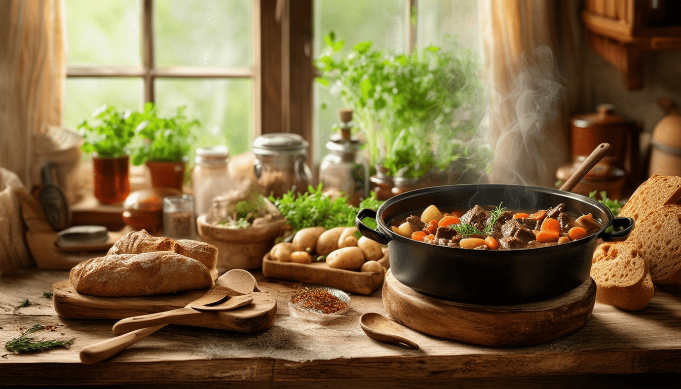 discover the ultimate comfort food with this one-pot beef stew recipe. packed with hearty ingredients and rich flavors, it's the perfect solution to satisfy your cravings and warm your soul. easy to prepare and ideal for cozy nights in!