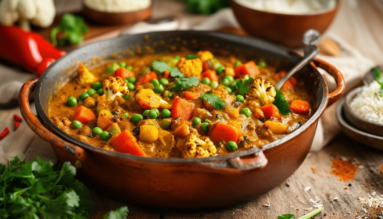 discover the simplicity of cooking with our one-pot vegetable curry recipe. this easy and delicious dinner solution combines vibrant flavors and healthy ingredients, making weeknight meals effortless. perfect for busy evenings, it’s a delightful way to savor wholesome goodness in just one pot!